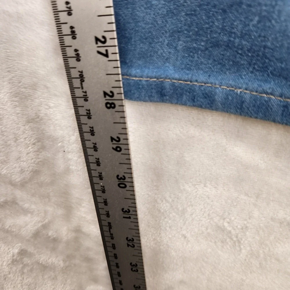 Vtg Levi's Action Jeans 44x30 Made in‎ USA Light Wash Denim Western Work 80s 90s